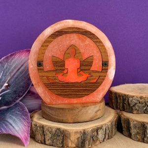 Mini Lámpara de Sal Yoga (usb)