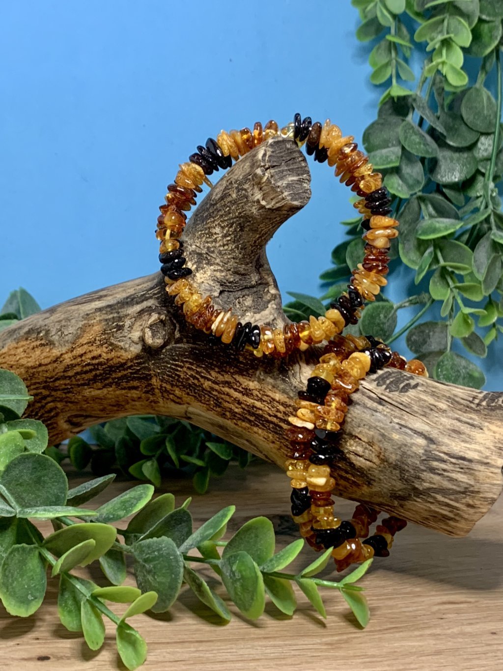 Pulsera Espiral Ámbar