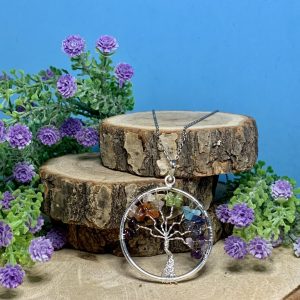 Colgante Árbol de la Vida 7 Chakras