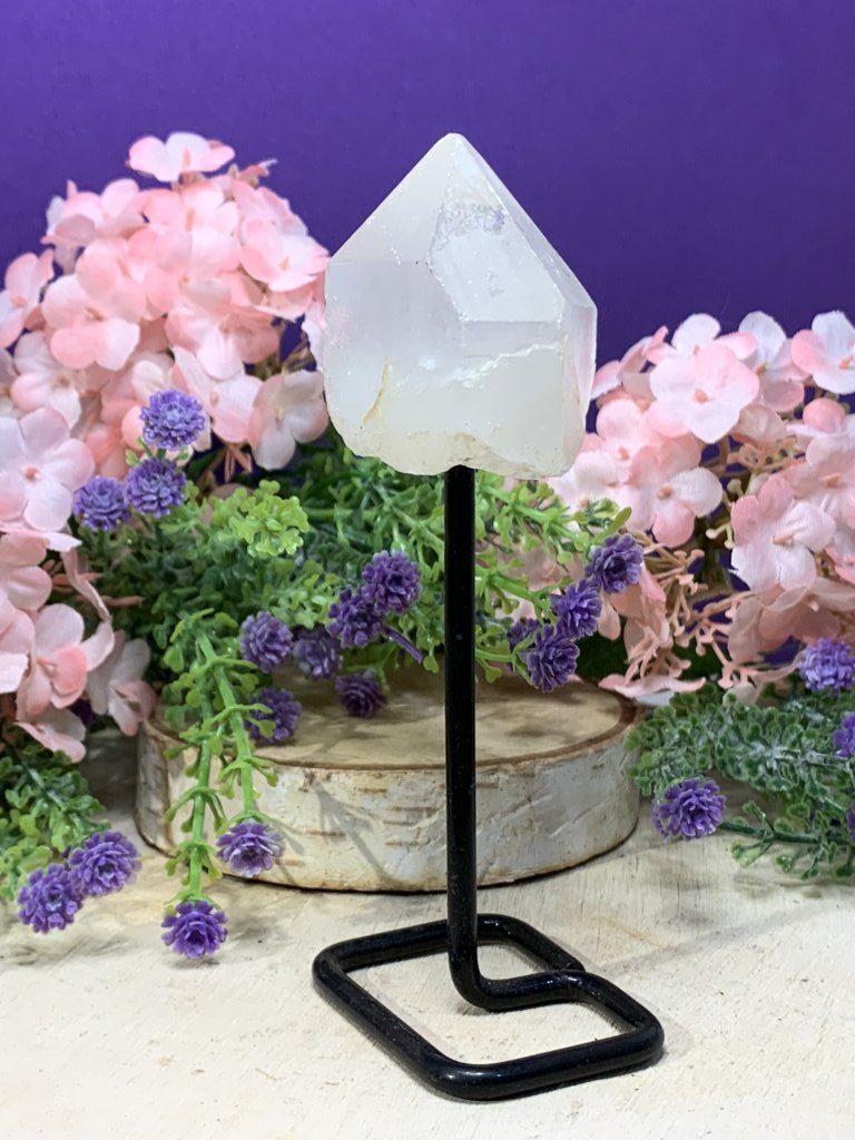 Peana Mini de Cuarzo Blanco - Imagen 2
