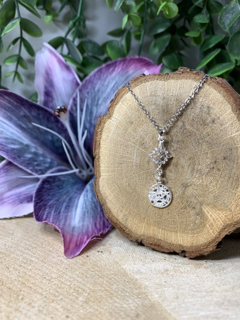 Colgante Doble Protección Plata de Ley 925
